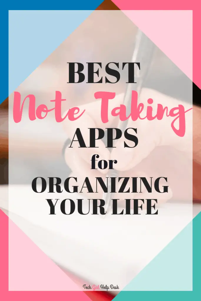 branded image of best note-taking app alternatives to organize your life