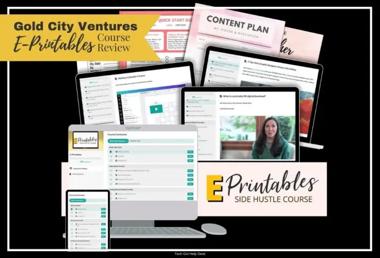Gold City Ventures E-Printables Course Review